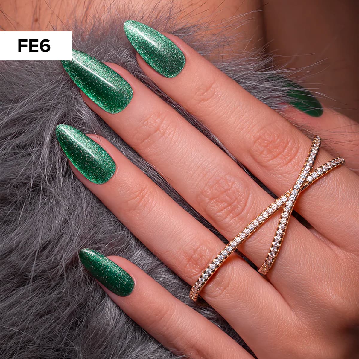 Semi-Permanent Gel Nail Polish Cat Eye